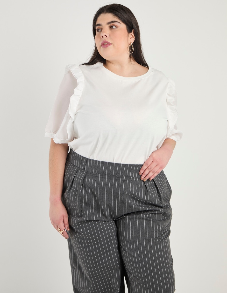 Blusa Weekend Plus manga al codo para mujer