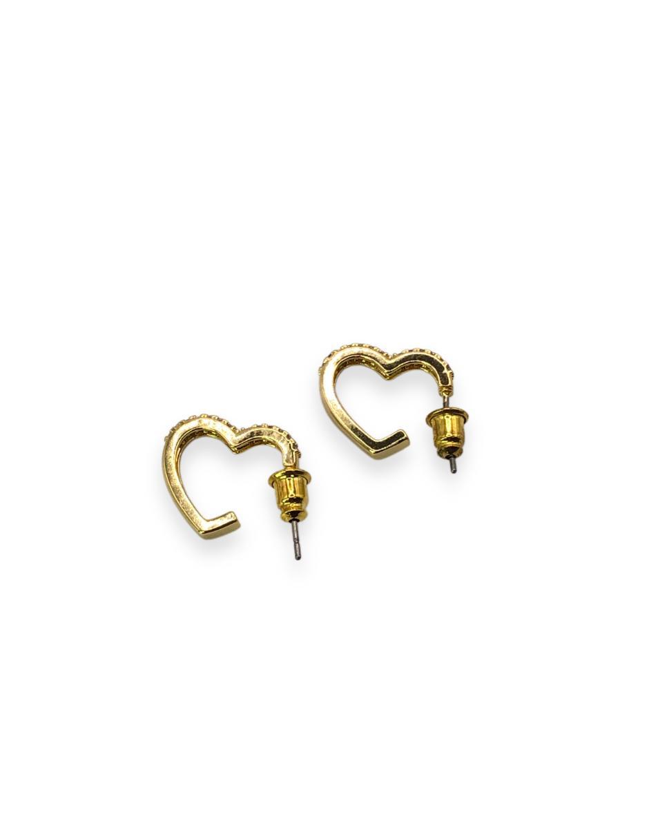 Broqueles con acabado baño de oro 14 K Broqueles con acabado baño de oro 14 K