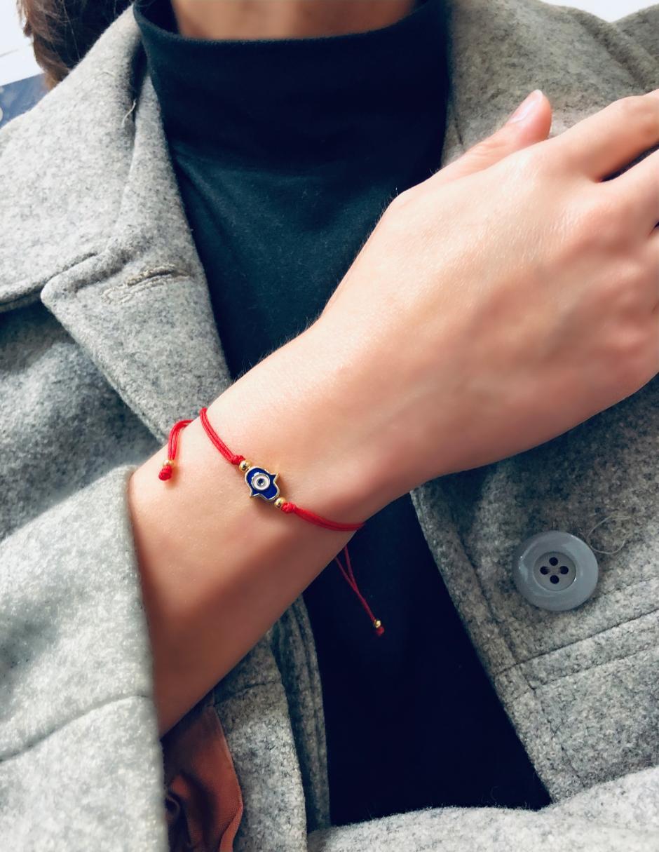 Pulsera acabado baño de oro 14 K 3