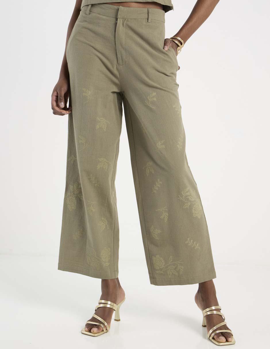 Pantalón amplio para mujer