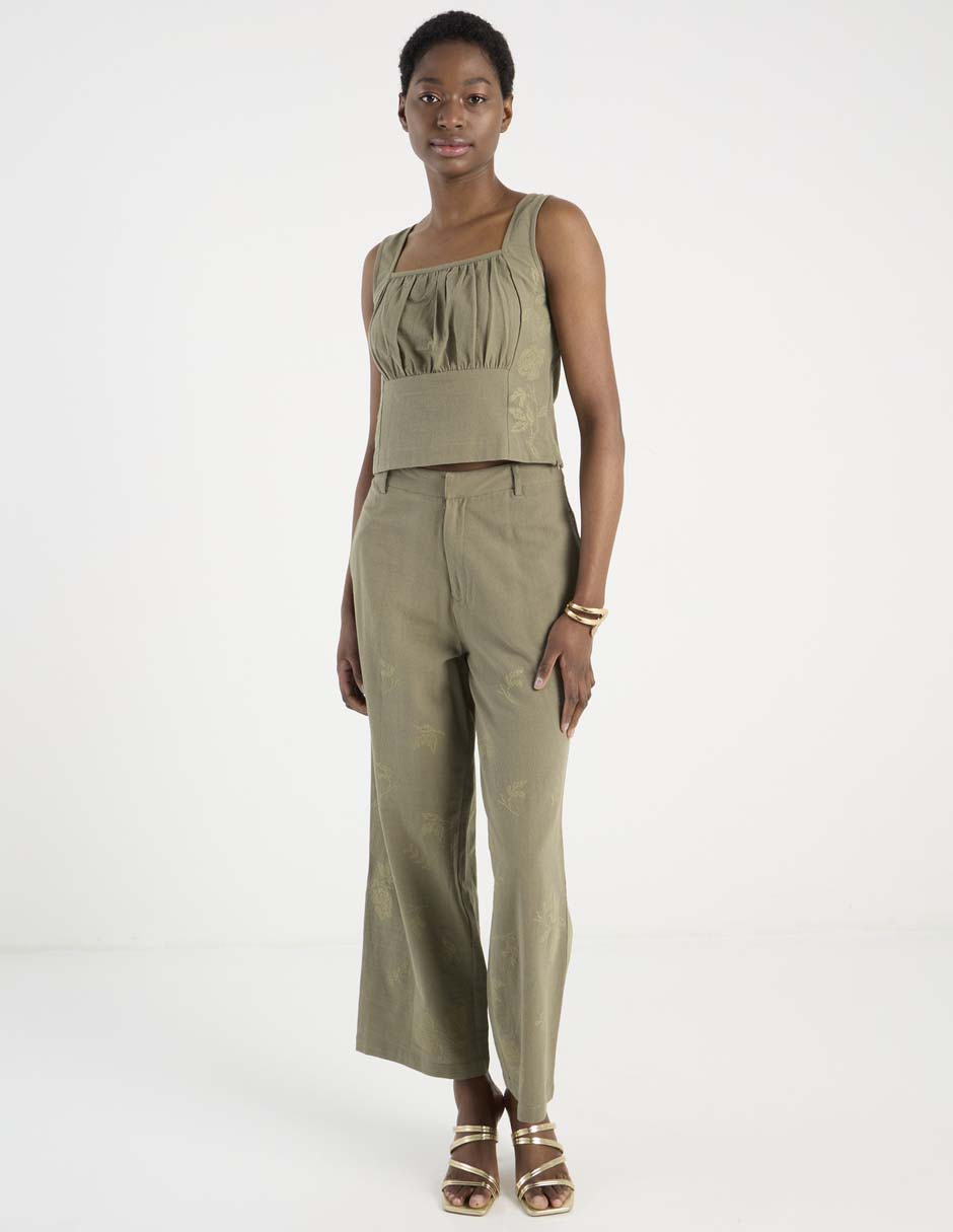 Pantalón amplio para mujer 5