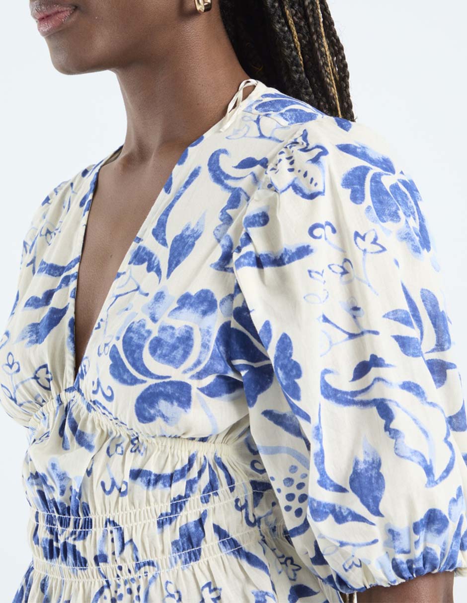 Blusa manga al codo para mujer 7