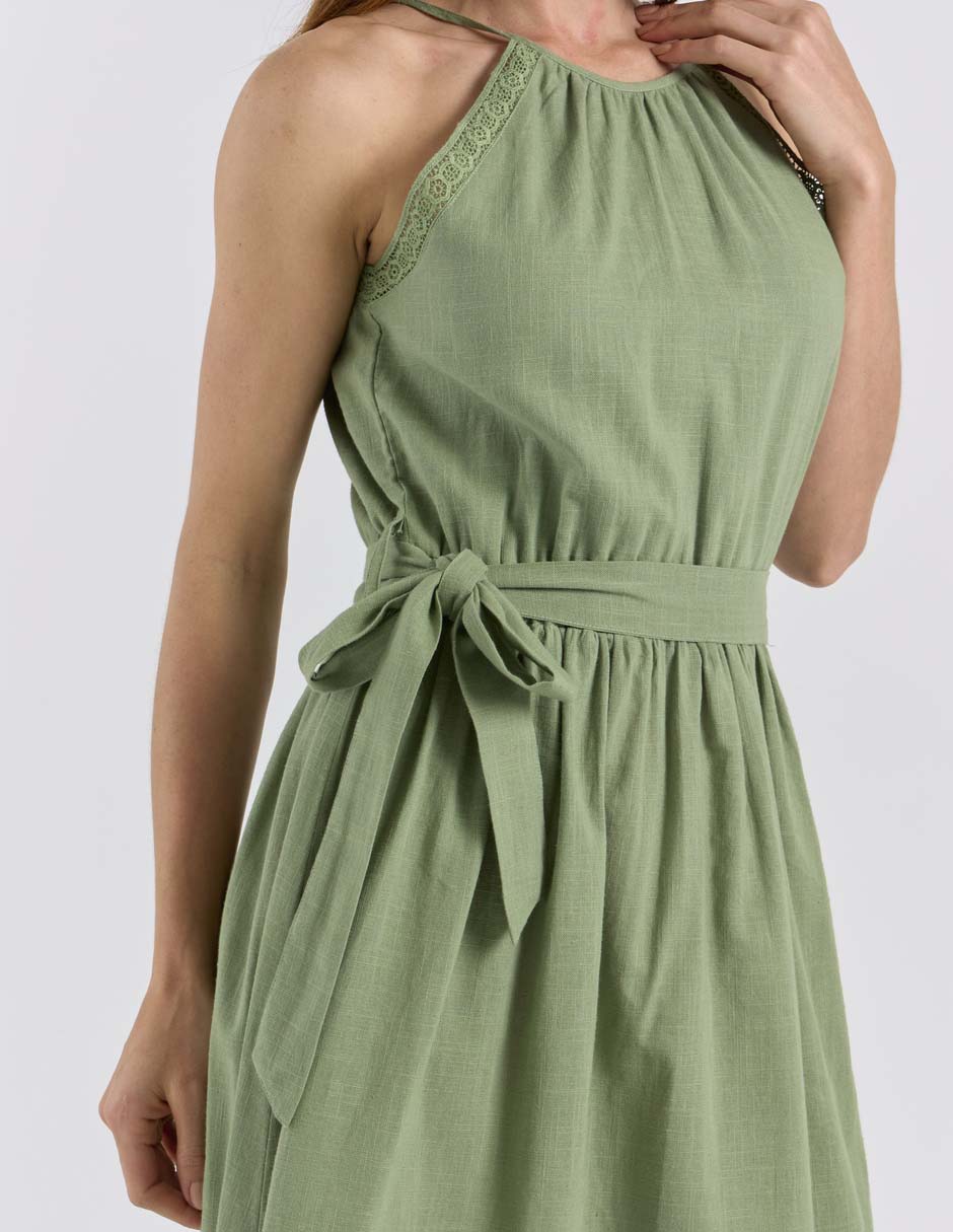 Vestido midi casual para mujer