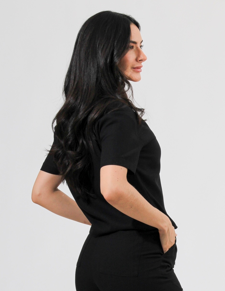 Blusa manga corta para mujer 5