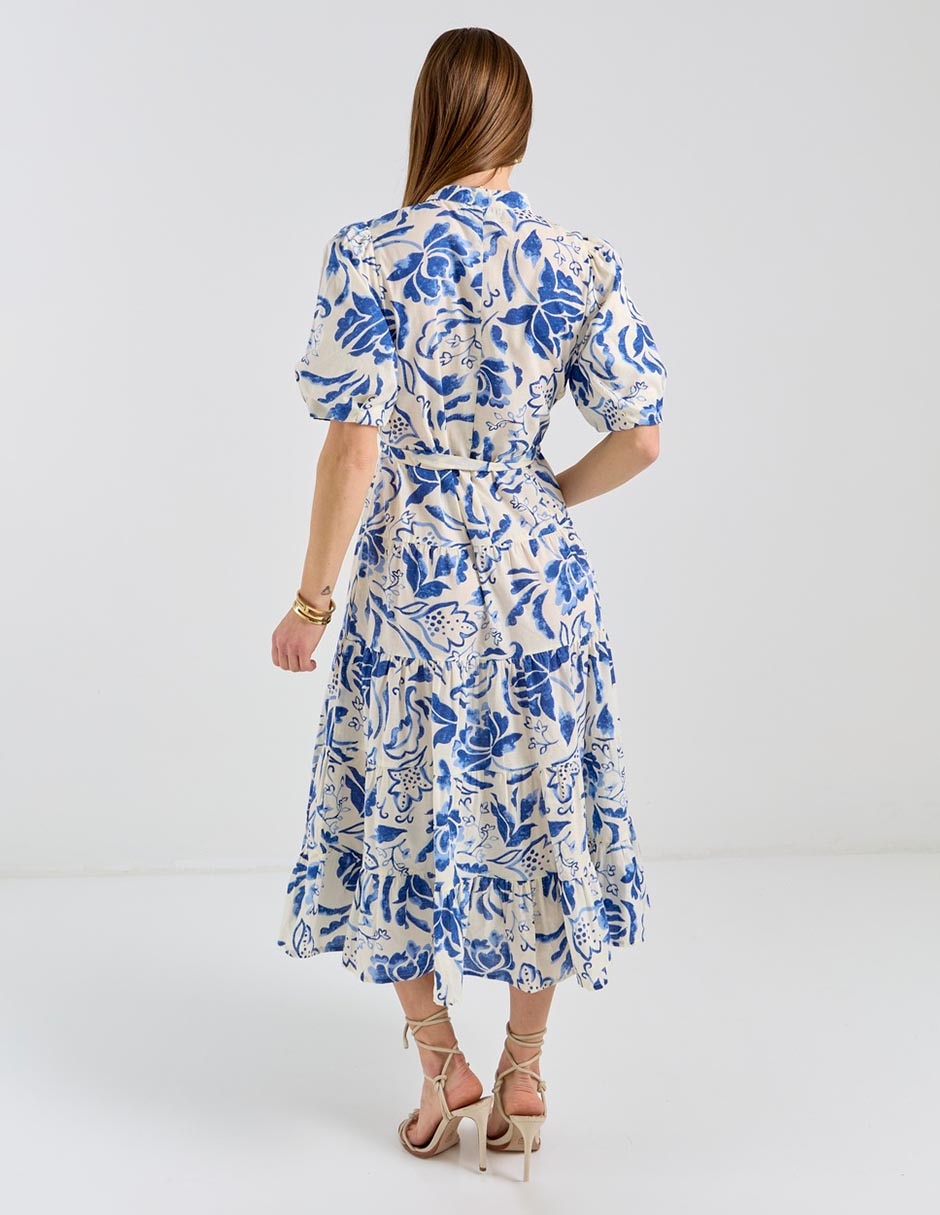 Vestido midi casual para mujer
