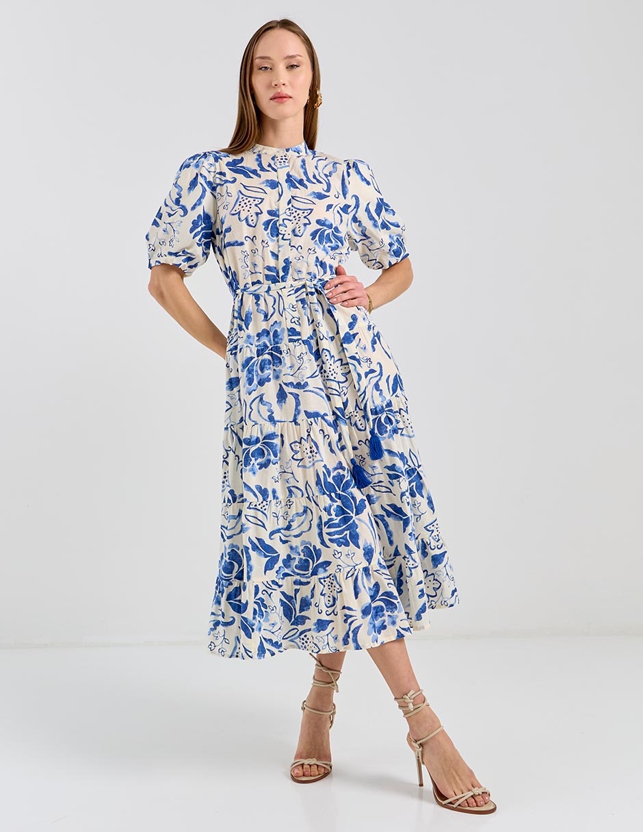Vestido midi casual para mujer