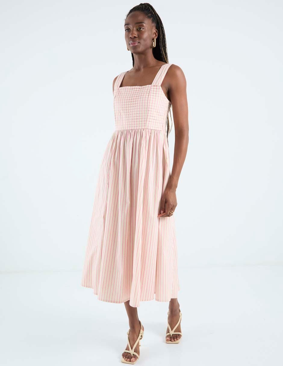 Vestido crop casual para mujer