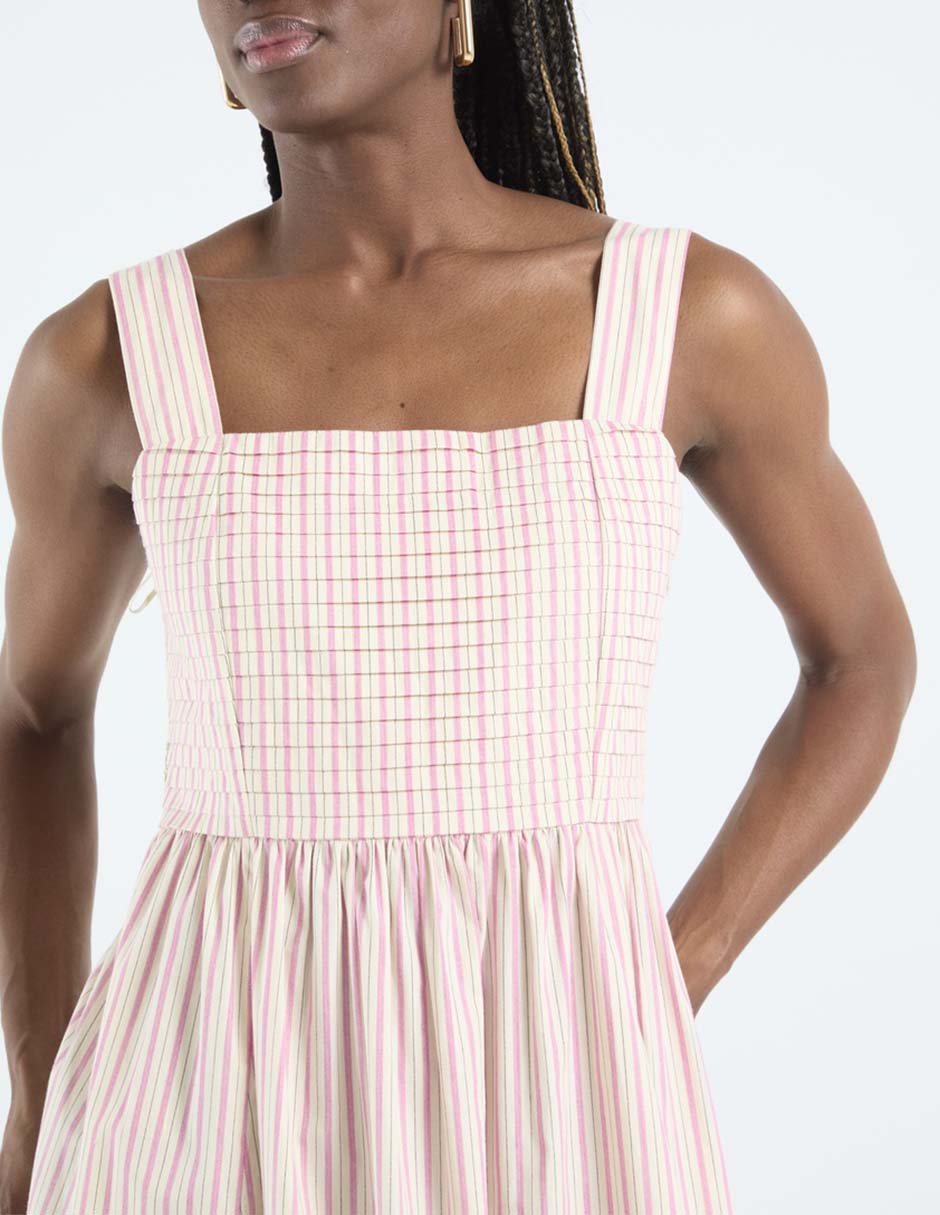 Vestido crop casual para mujer