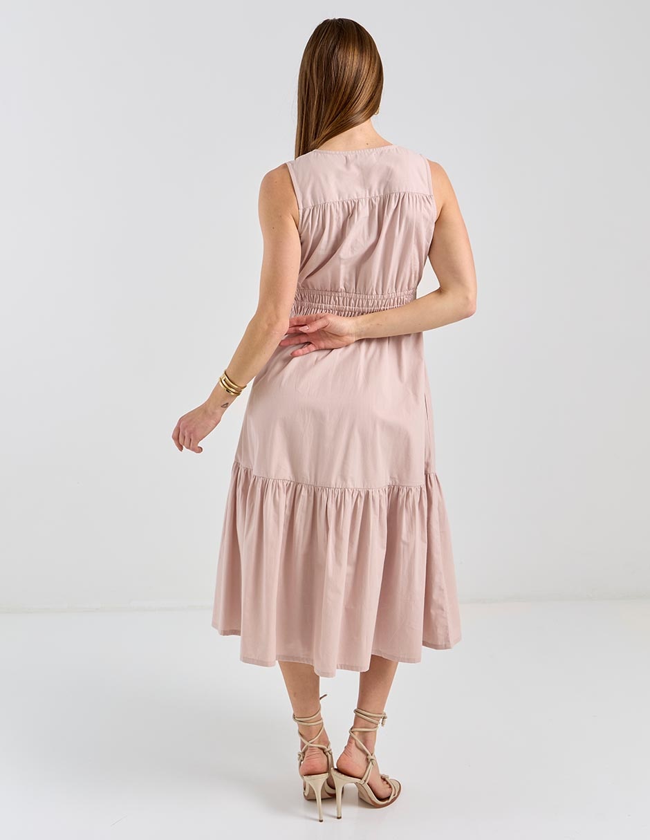 Vestido midi casual Week by Weekend para mujer