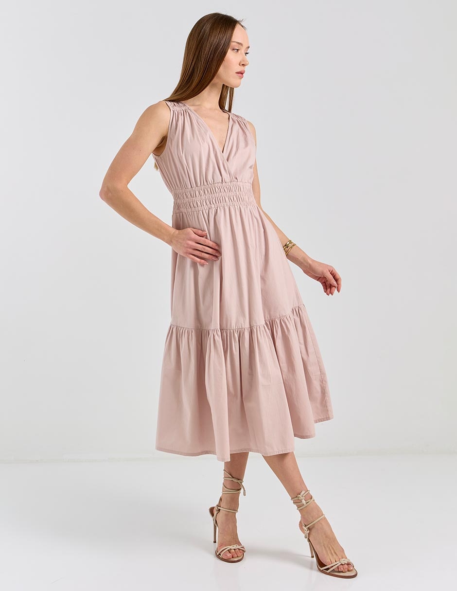 Vestido midi casual Week by Weekend para mujer