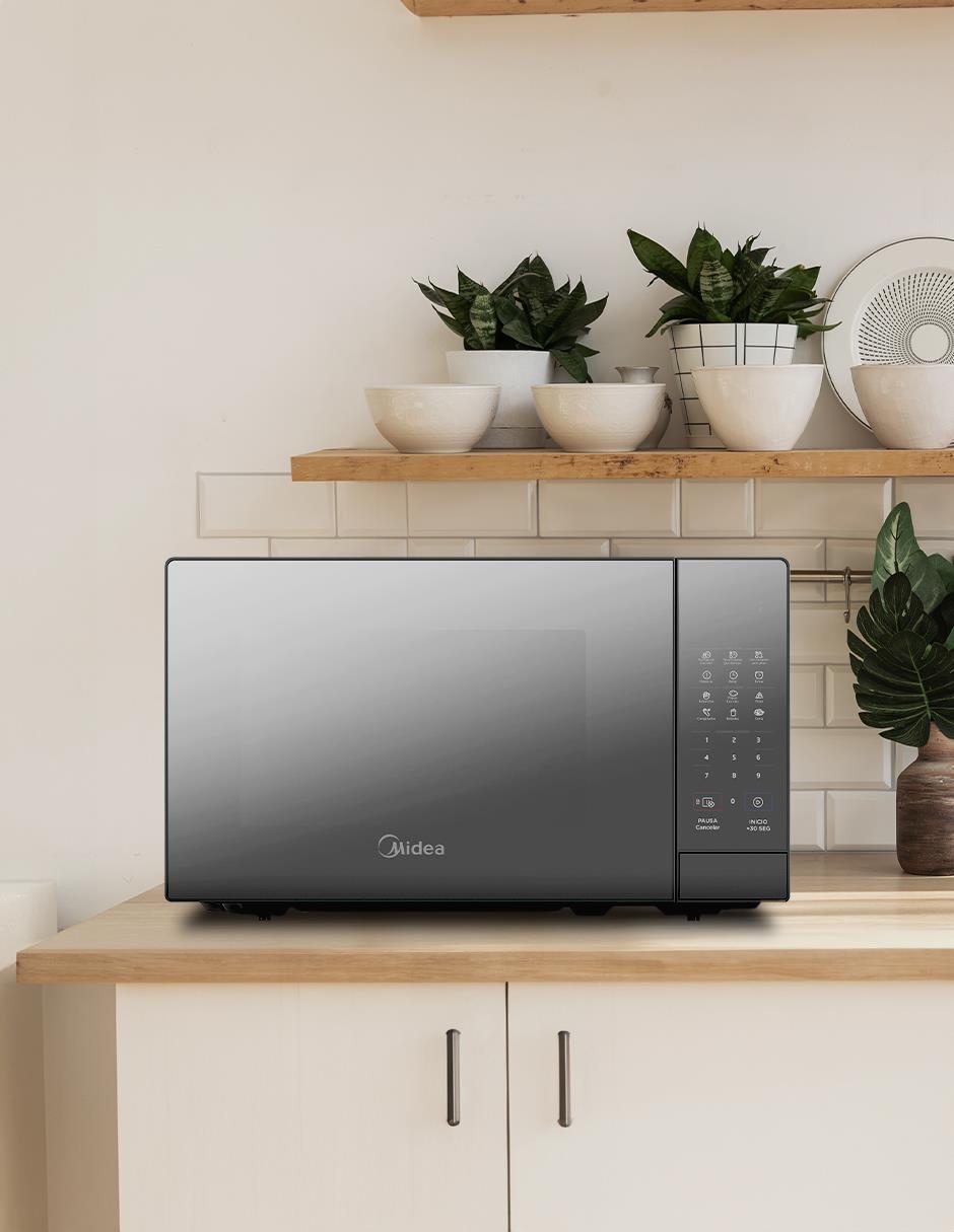 Horno de microondas de convección Midea modelo MMDR07S2MB de 0.7 pies cúbicos