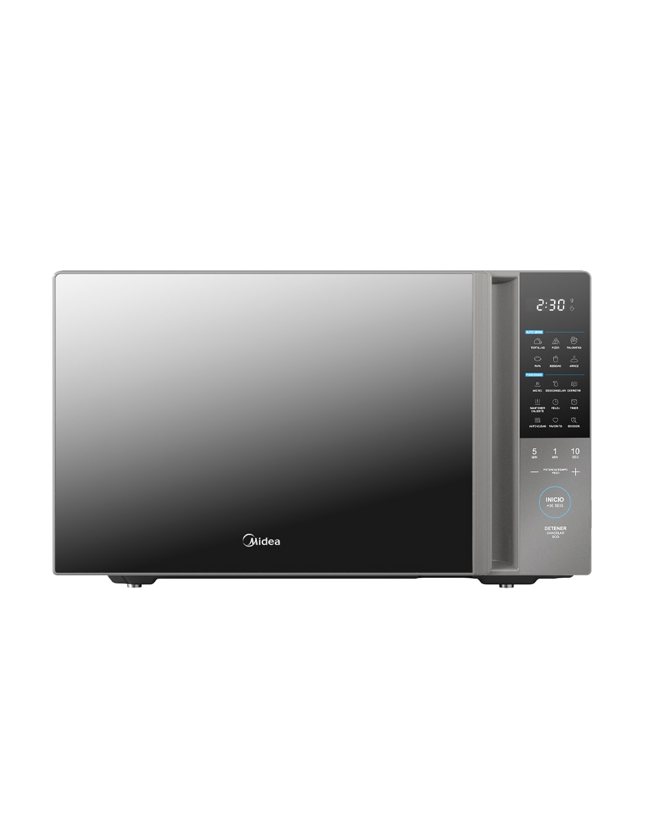 Horno de microondas convencional Midea modelo MMDT14S2MG de 1.4 pies cúbicos