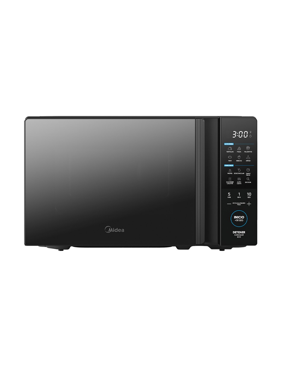 Horno de microondas convencional Midea modelo MMDT11S2MB de 1.1 pies cúbicos