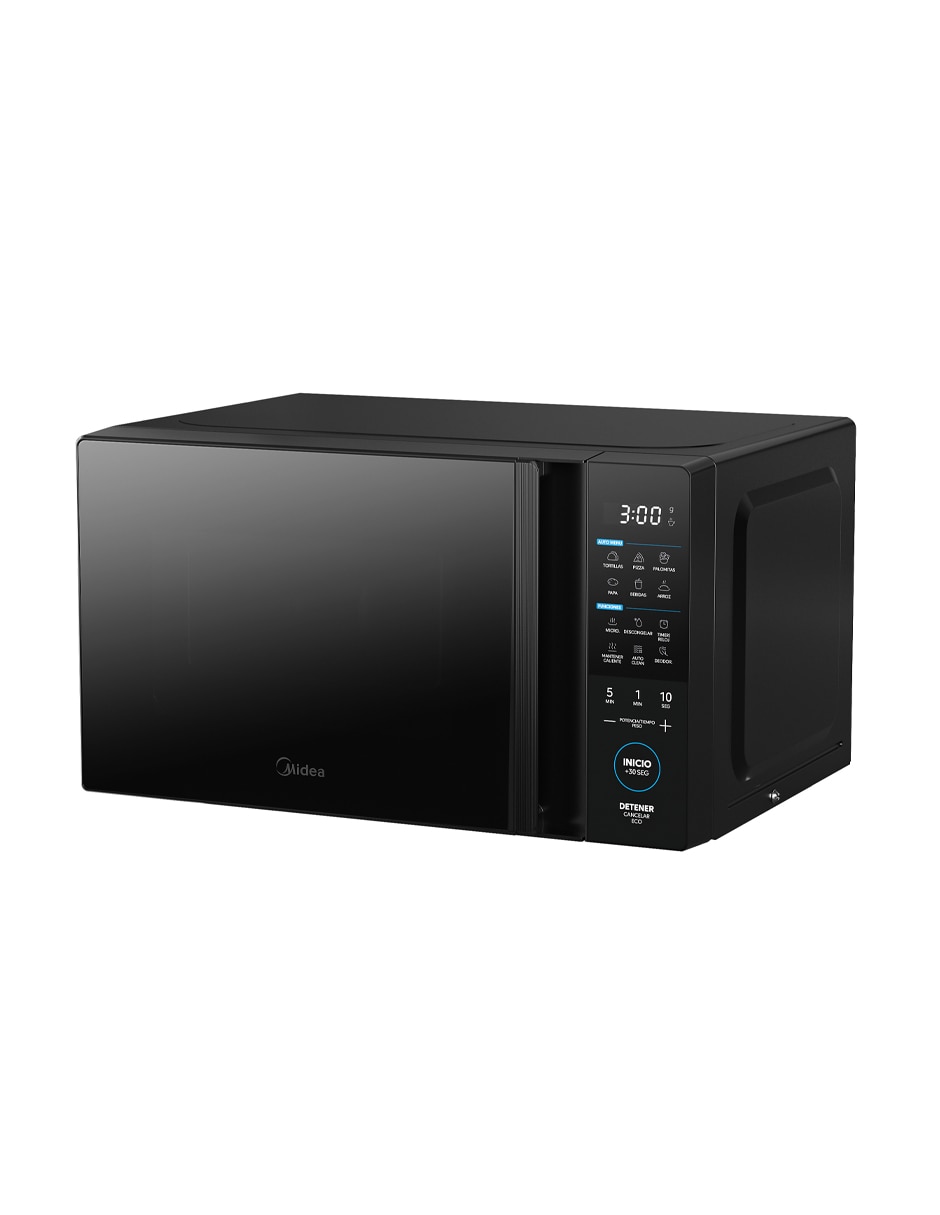 Horno de microondas convencional Midea modelo MMDT11S2MB de 1.1 pies cúbicos