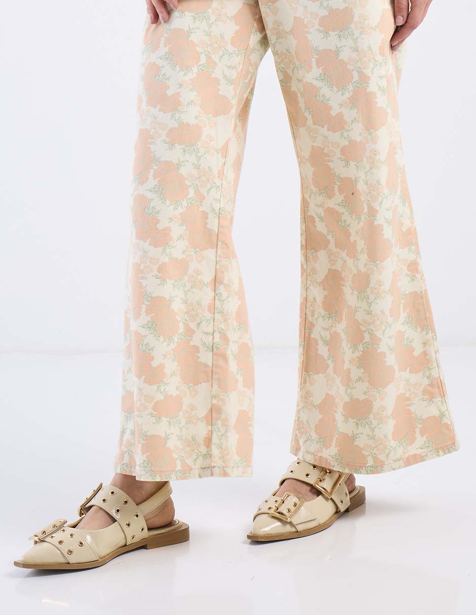 Jeans flare wide leg para mujer 5