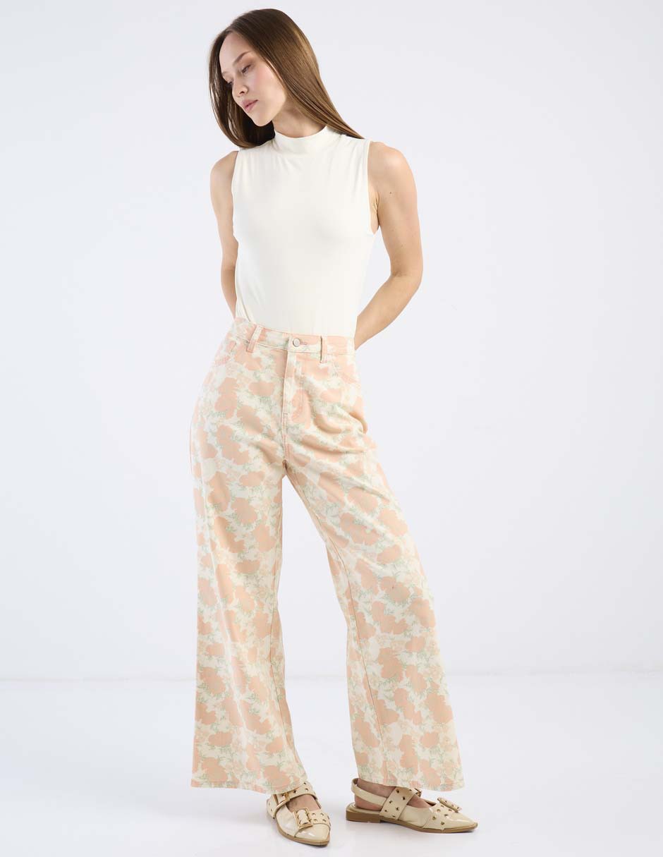 Jeans flare wide leg Week by Weekend para mujer