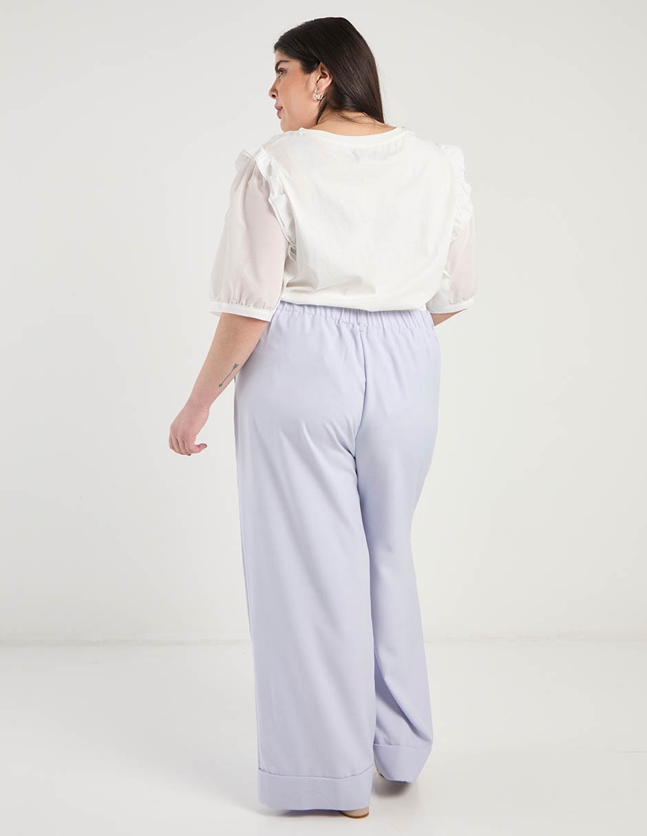 Pantalón amplio para mujer 6