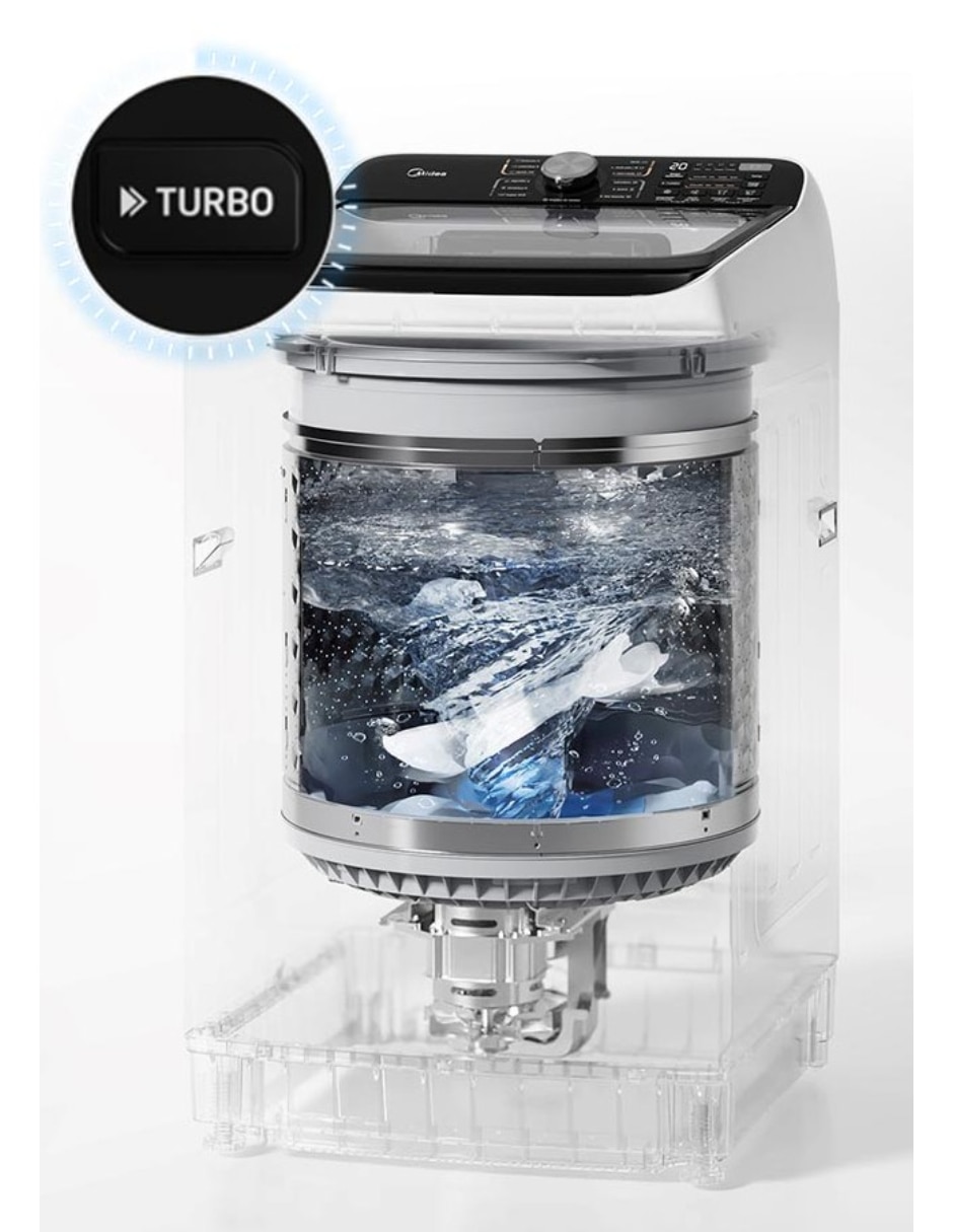 Lavadora 16 Kg automática carga superior MA512W16/W