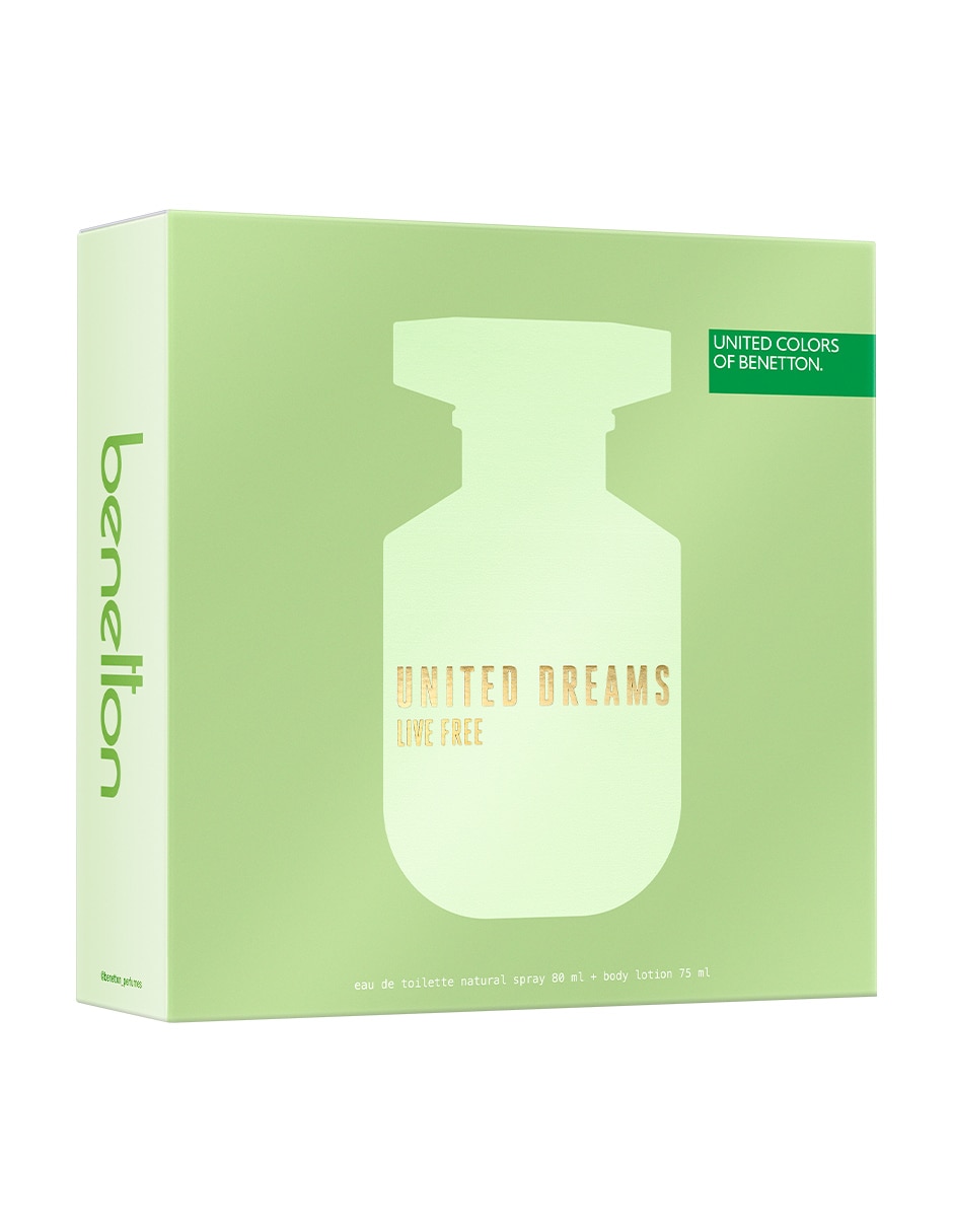 Set Eau de toilette United Dreams Live Free para mujer 4