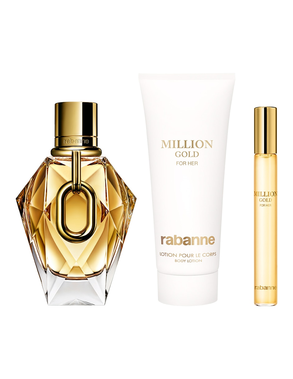 Set Eau de parfum Million Gold For Her para mujer 2