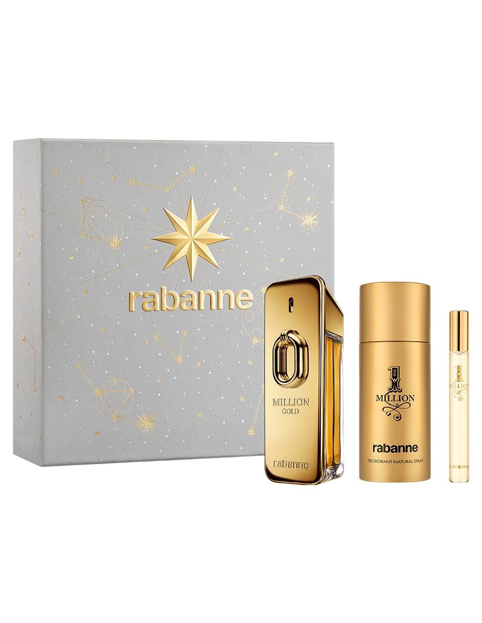 Set Eau de toilette 1 Million Gold para hombre 1