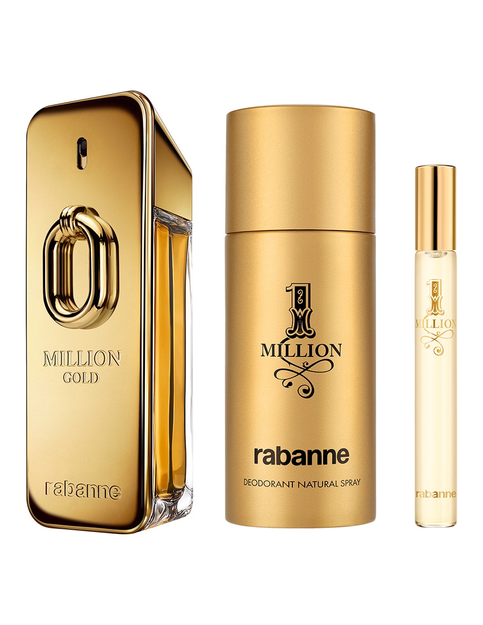 Set Eau de toilette 1 Million Gold para hombre