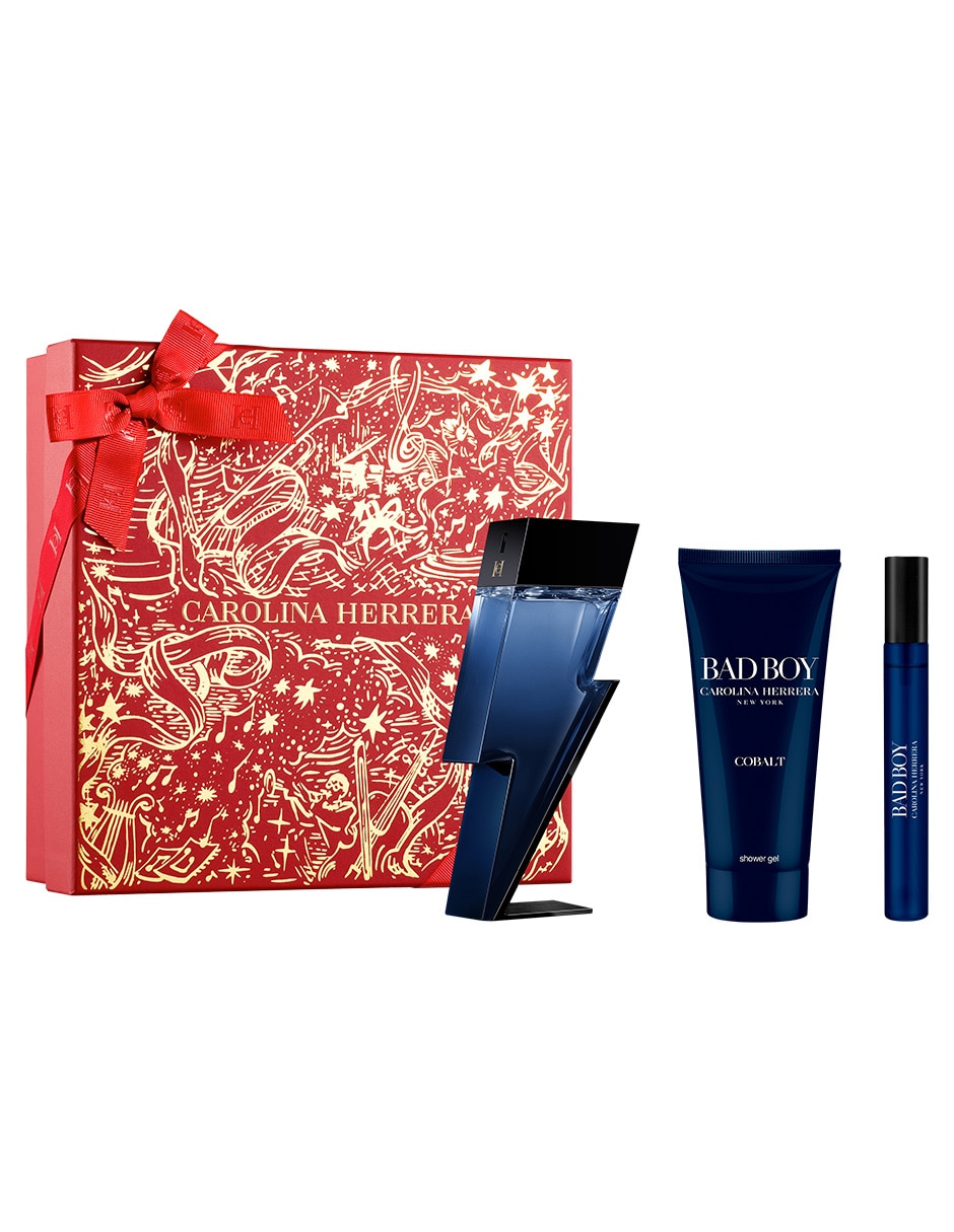 Set Eau de parfum Carolina Herrera Bad Boy Cobalt para hombre