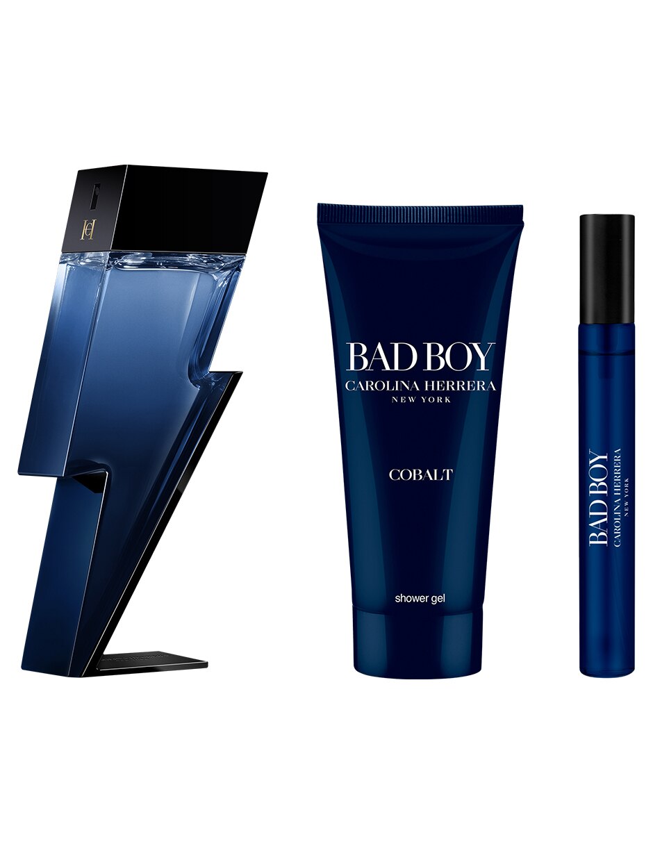 Set Eau de parfum Carolina Herrera Bad Boy Cobalt para hombre