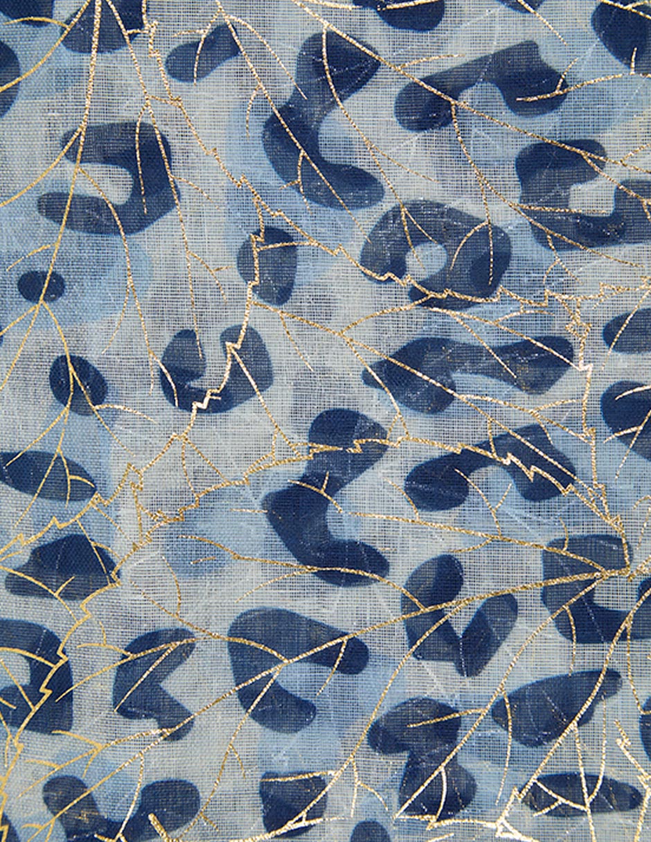 Pashmina con estampado animal print para mujer 4
