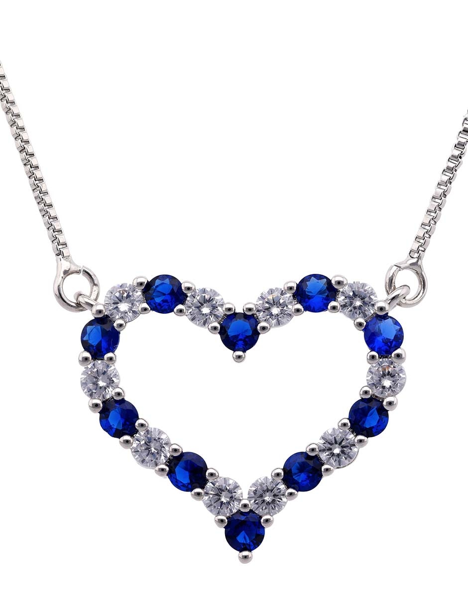 Collar corazón 18 K 1