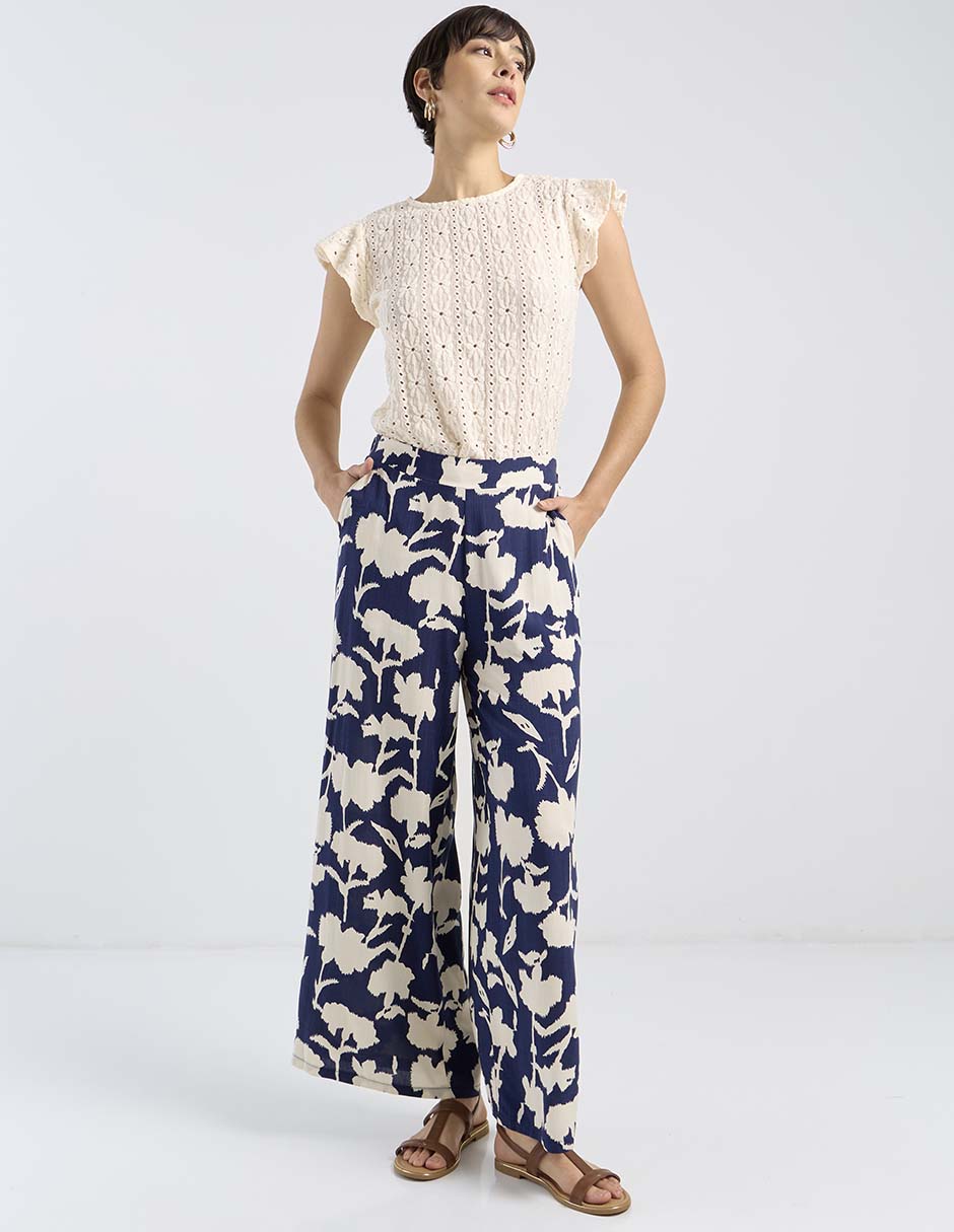 Blusa Week By Weekend manga corta para mujer