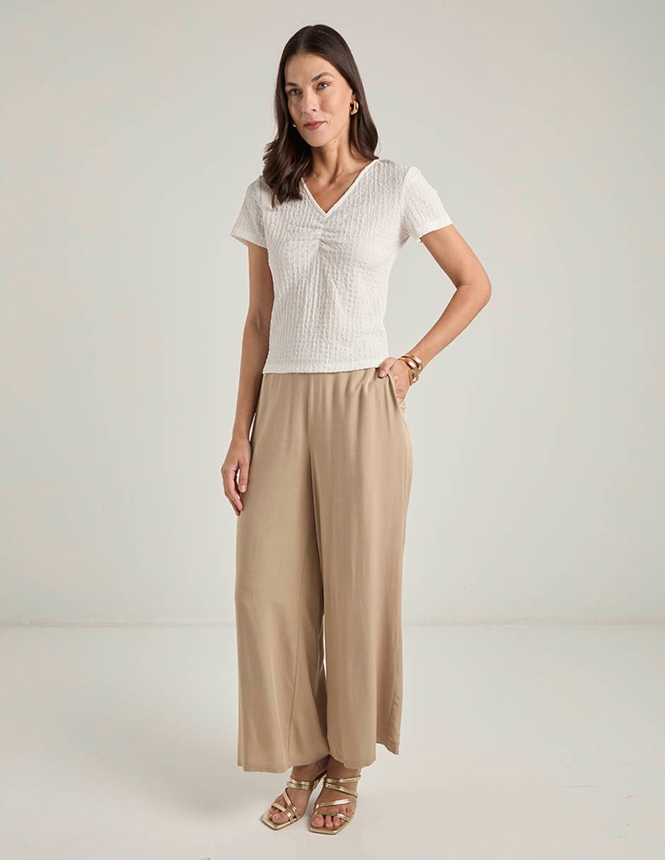 Pantalón palazzo para mujer 4