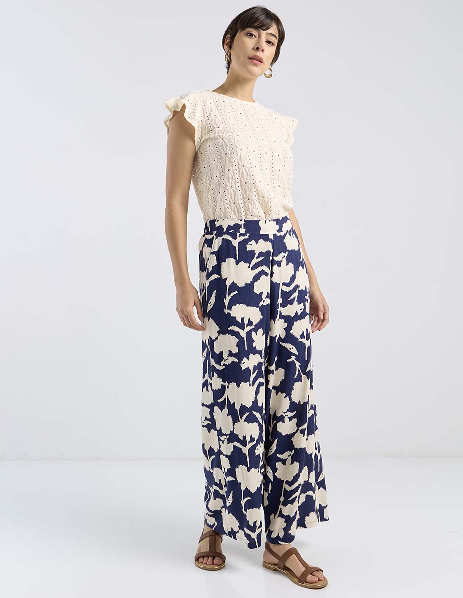Pantalón palazzo para mujer 4