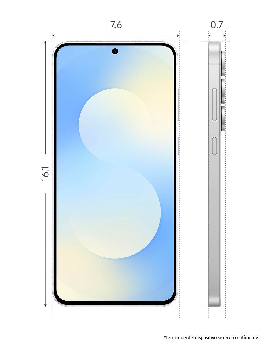 Samsung Galaxy S25 FE Dynamic AMOLED 2X 6.7 pulgadas