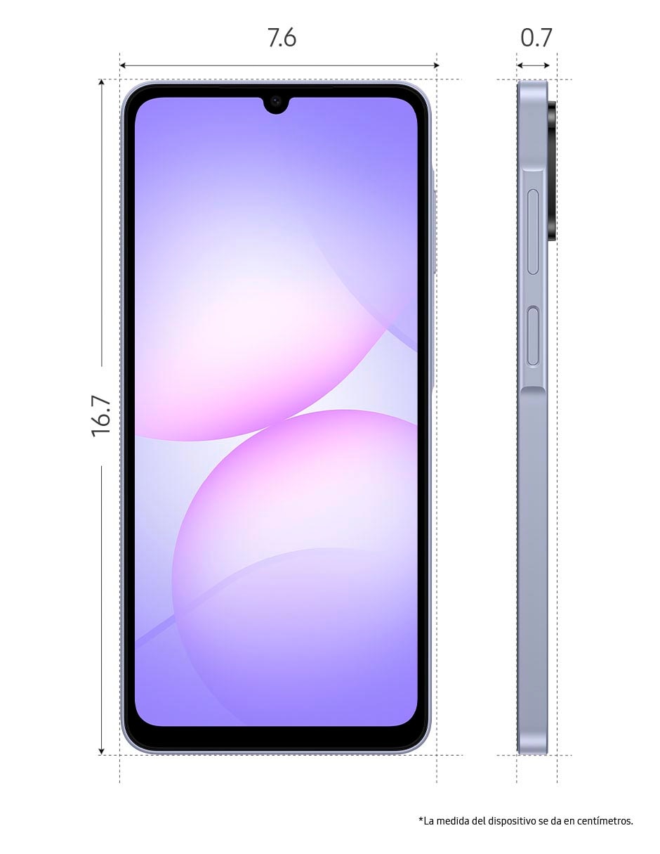 Samsung Galaxy A07 LCD 6.7 pulgadas 11