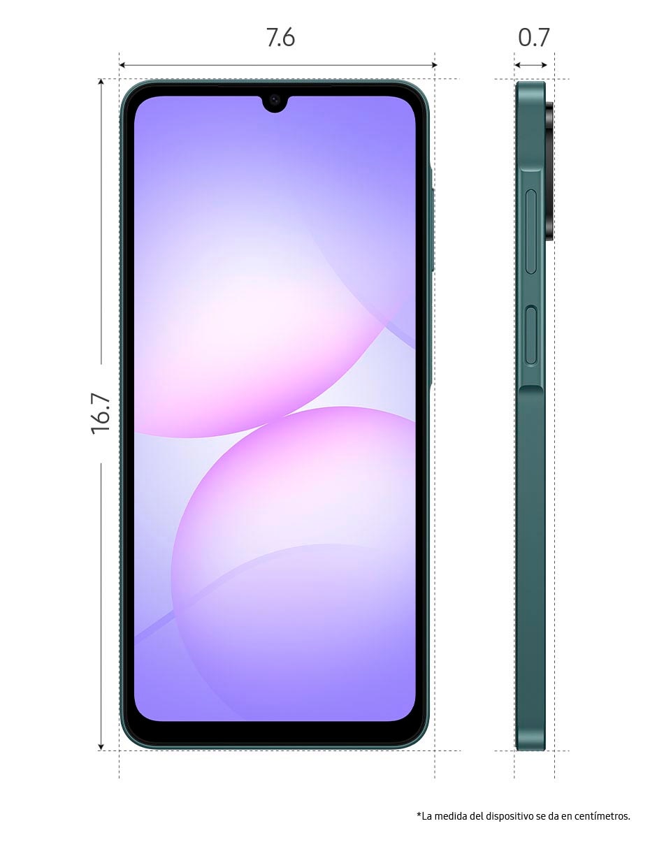 Samsung Galaxy A07 LCD 6.7 pulgadas