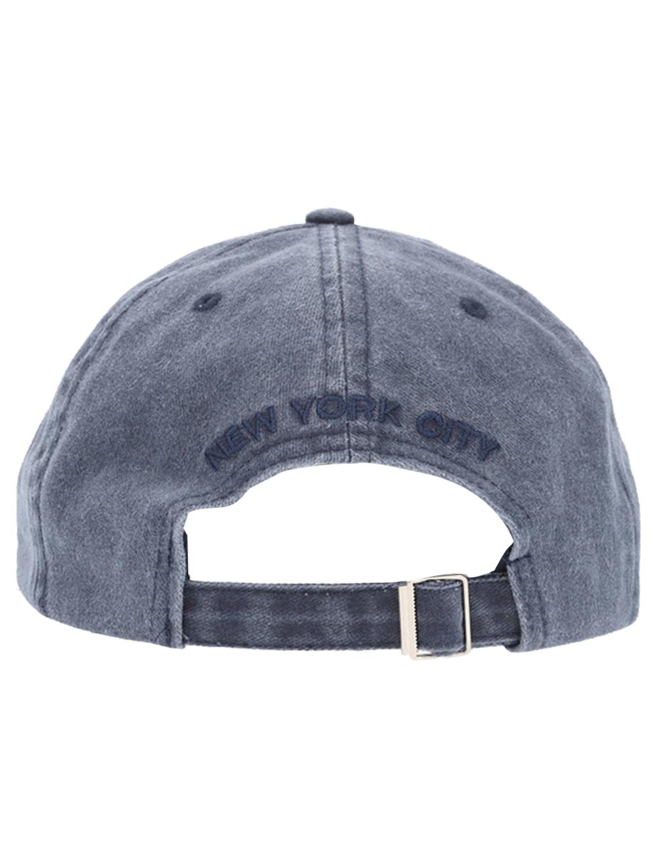 Gorra visera curva hebilla casual para hombre
