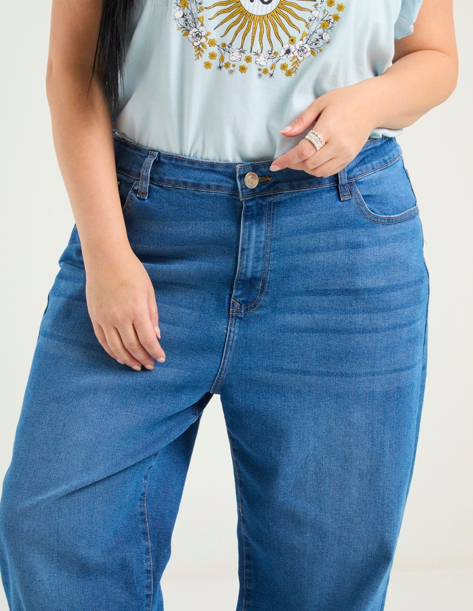 Jeans wide leg para mujer 3