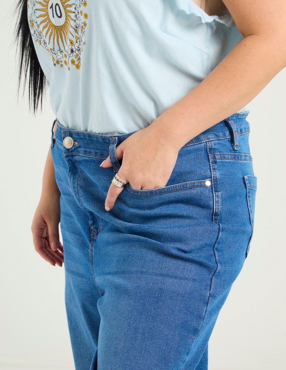 Jeans wide leg para mujer 2