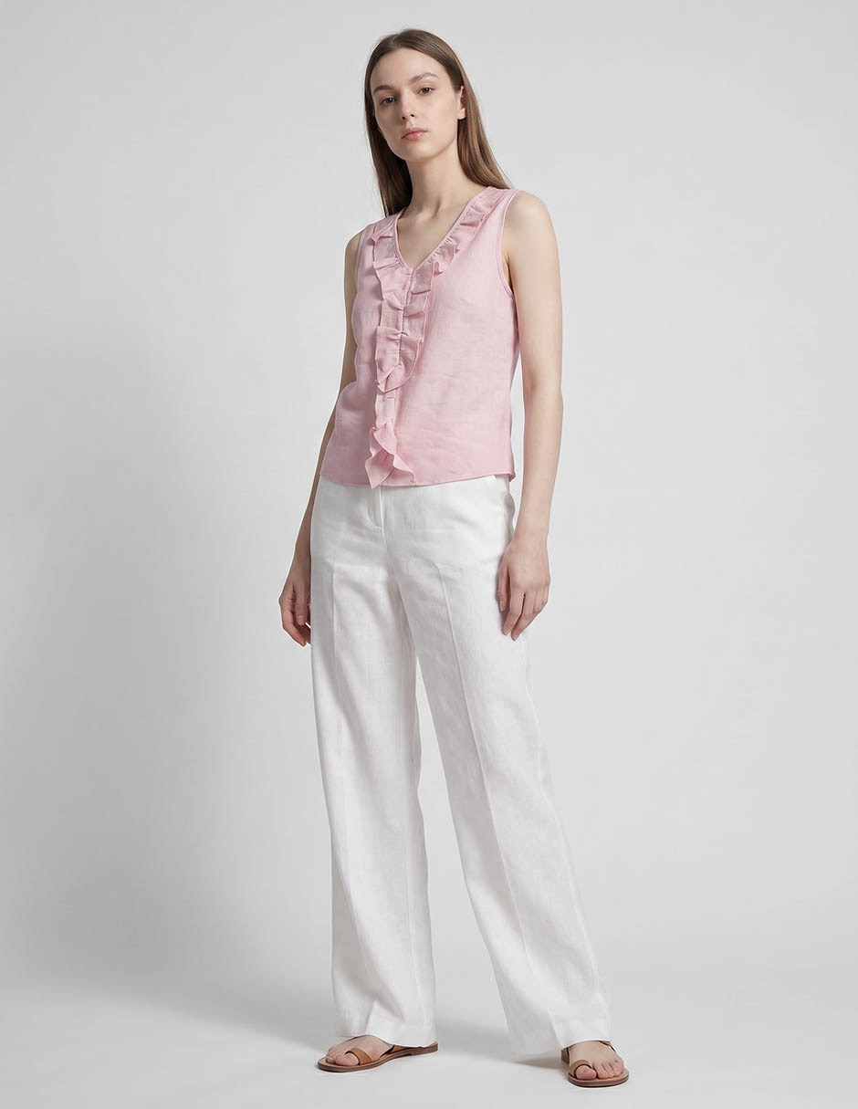 Blusa Week By Weekend sin manga para mujer