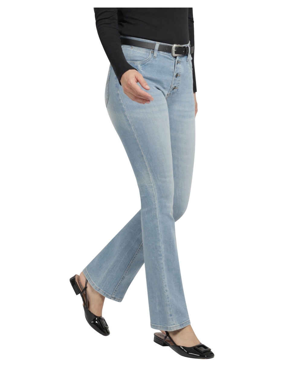 Jeans flare Lee 112354070 para mujer