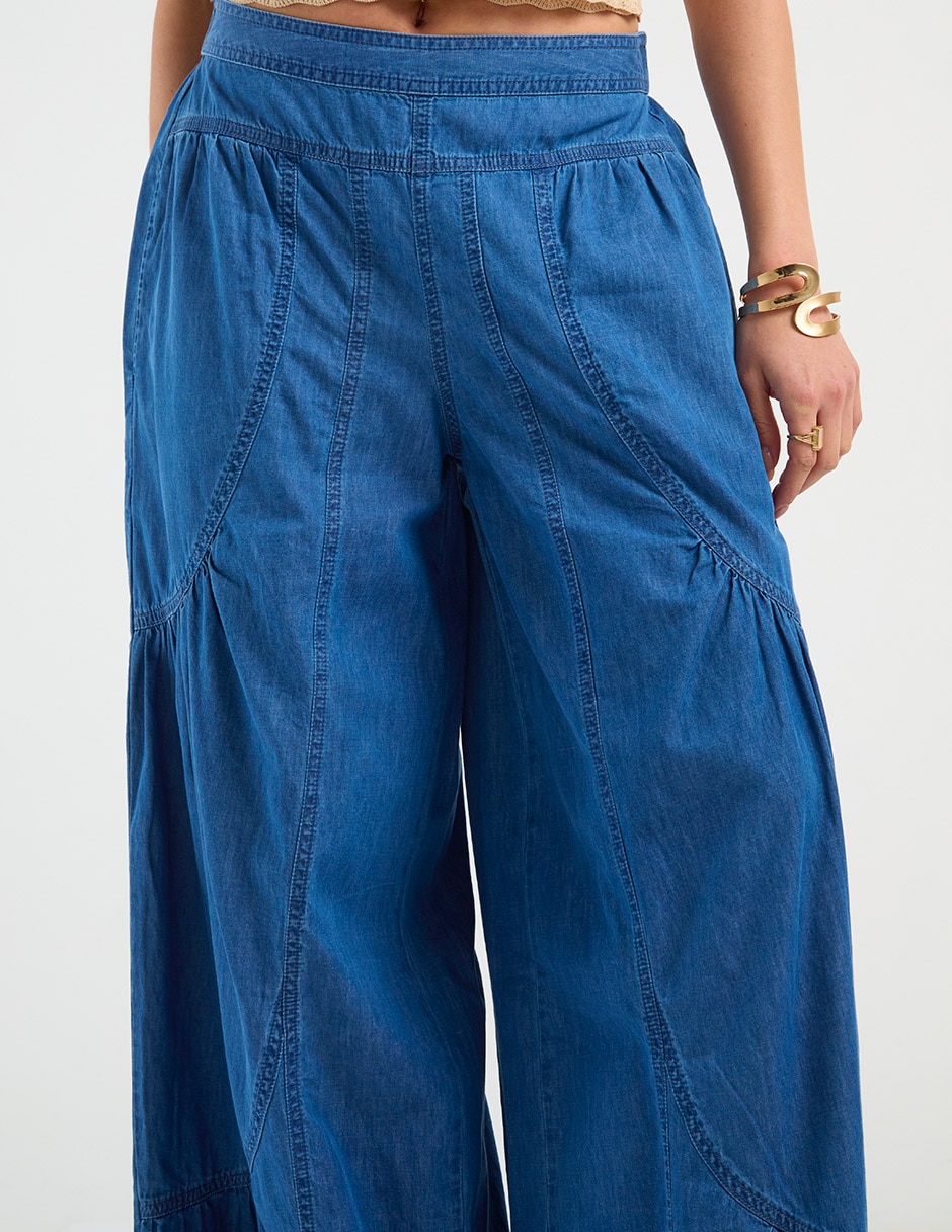Jeans acampanado para mujer 3