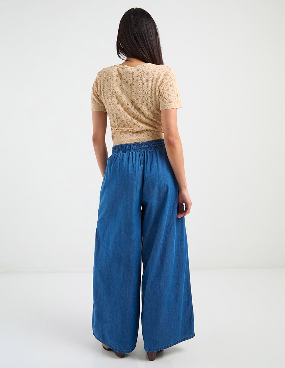 Jeans acampanado para mujer 6