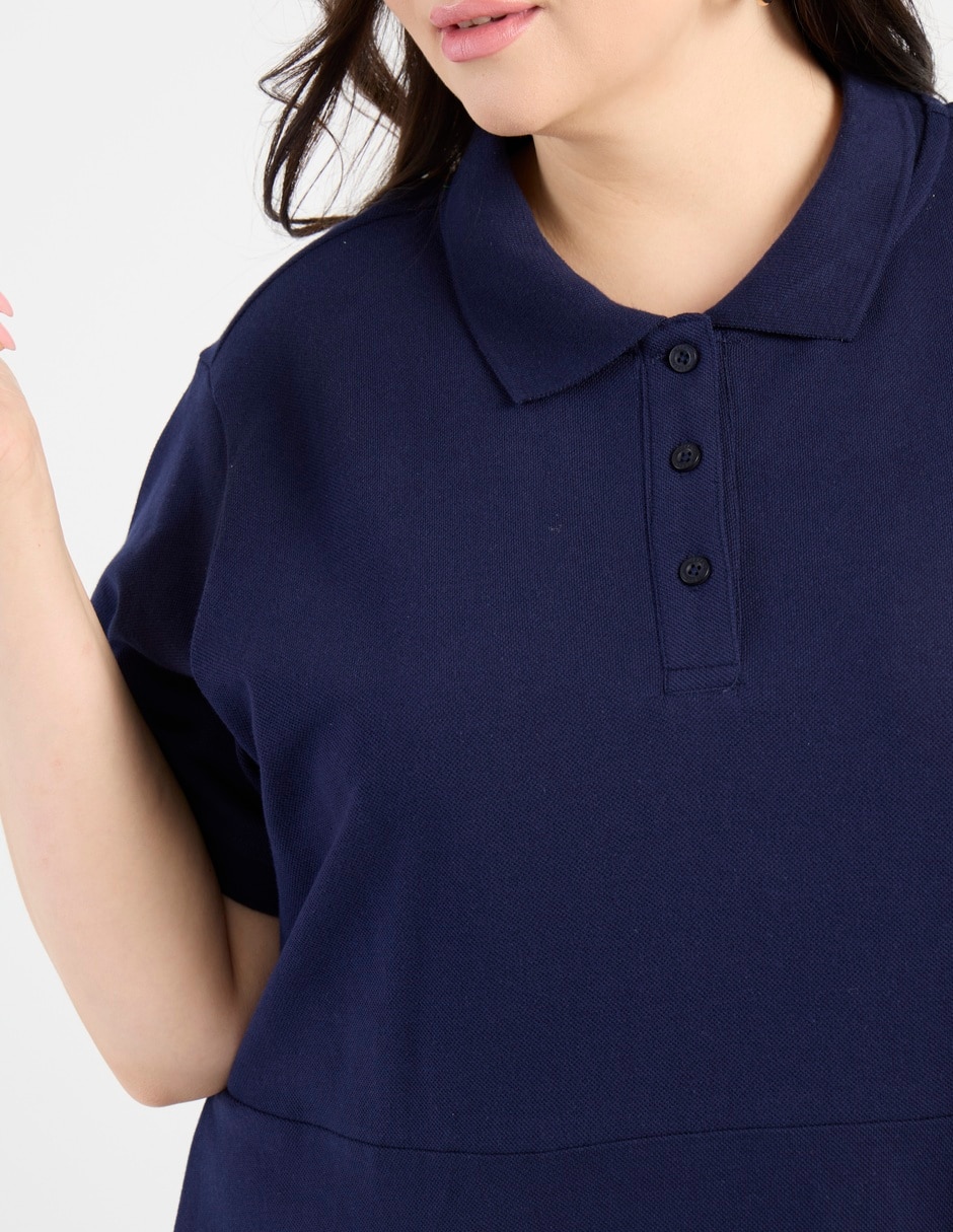 Vestido midi casual para mujer