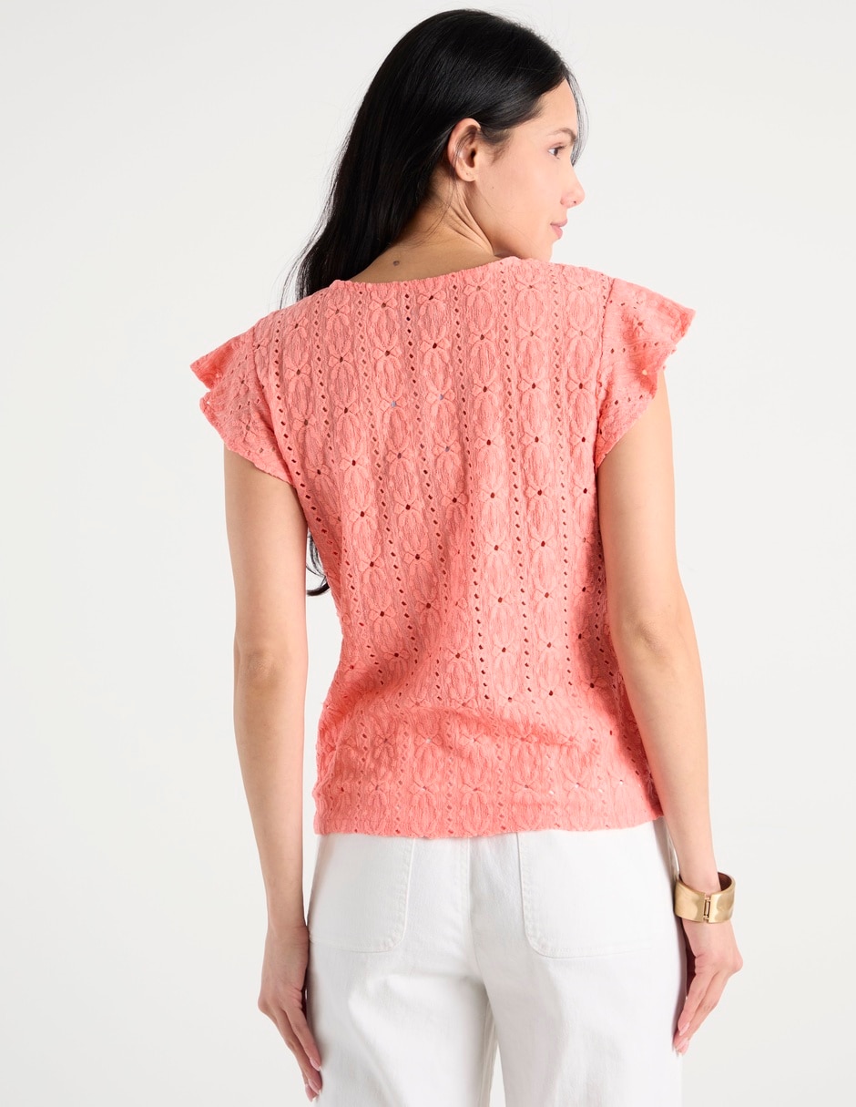Blusa Week By Weekend manga corta para mujer