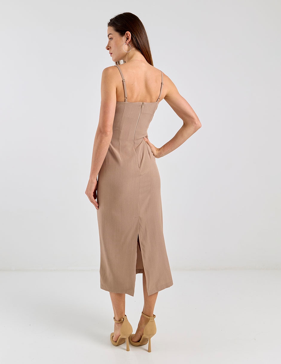 Vestido midi formal para mujer 4
