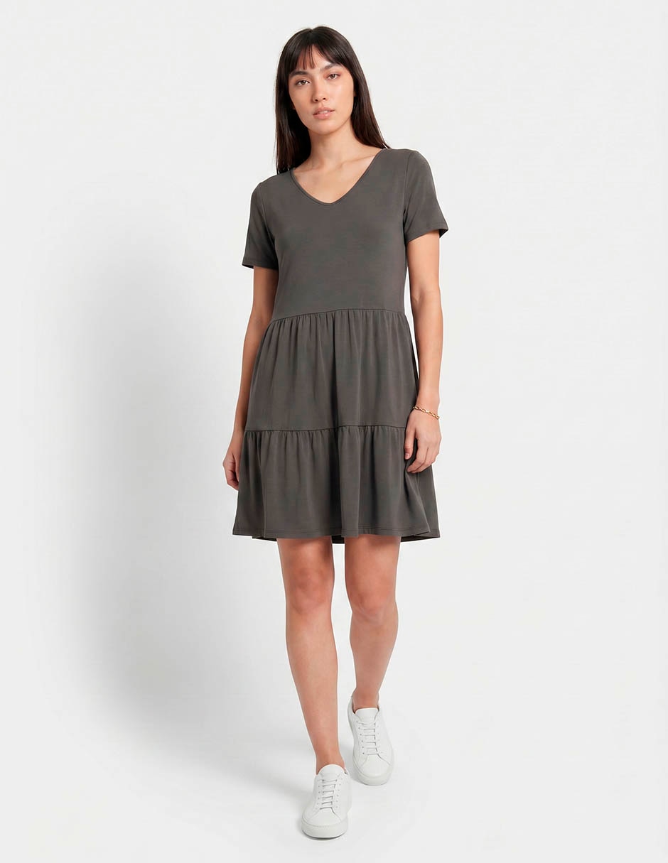Vestido a la rodilla casual para mujer Vestido a la rodilla casual para mujer