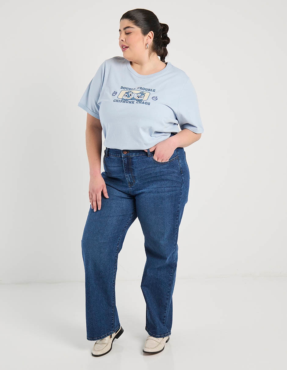 Jeans straight para mujer 4