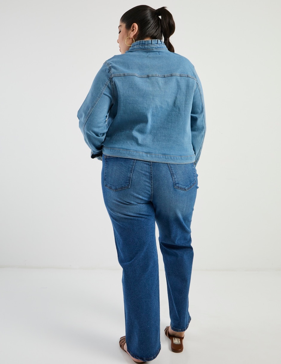 Jeans straight para mujer 6