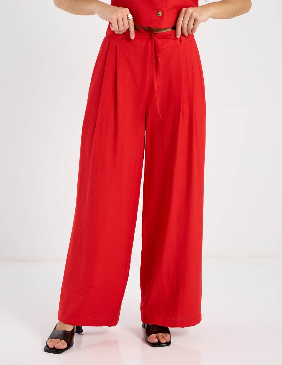 Pantalón easy pant wide leg para mujer
